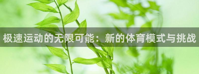 极速运动的无限可能：新的体育模式与挑战